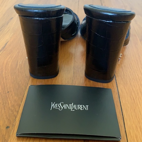 NEW Vintage YSL Saint Lauren heels size 38 - Picture 7 of 14